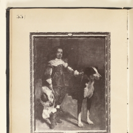 Bufón con perro