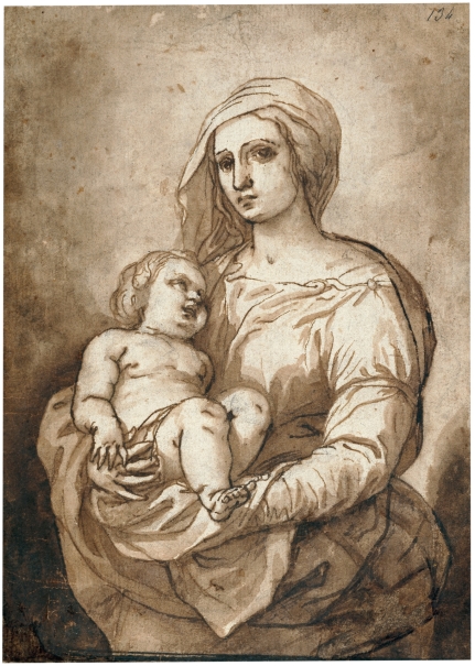 Imagen de la obra: "La Virgen con el Niño"