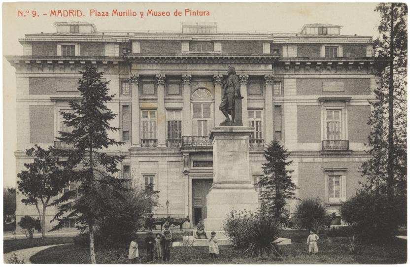 Imagen de la obra: "Museo del Prado, vista de la fachada sur o de Murillo"