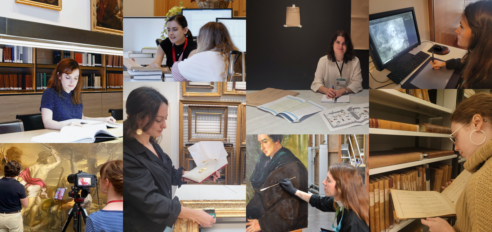 Convocatoria 2025 de 12 de becas de investigación y formación de especialistas en Conservación, Restauración, Museología, Desarrollo Digital y Gestión Cultural