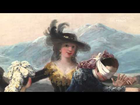 Restauración: La gallina ciega, de Francisco de Goya y Lucientes