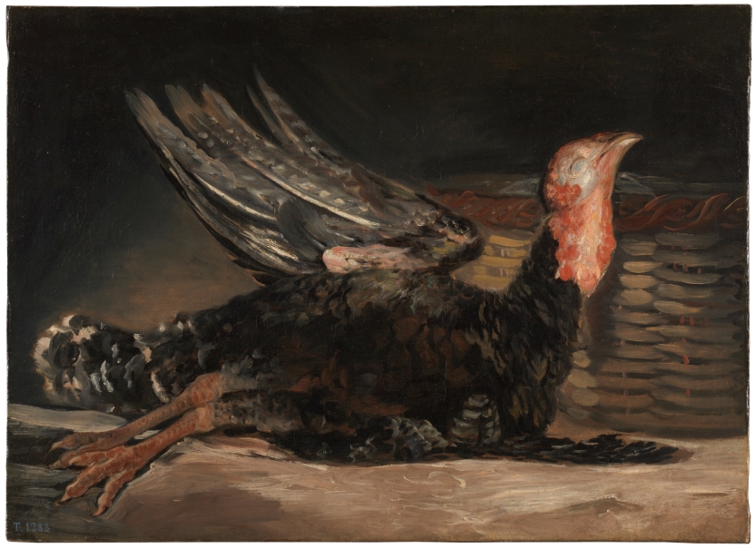 Imagen de la obra: "Un pavo muerto"