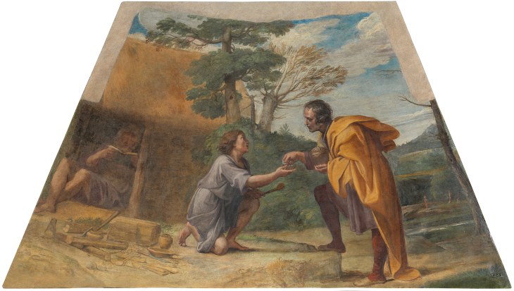 The collaboration between Carracci and Albani