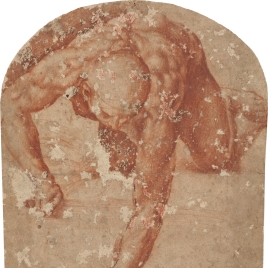 Figura en escorzo de la Batalla de Cascina