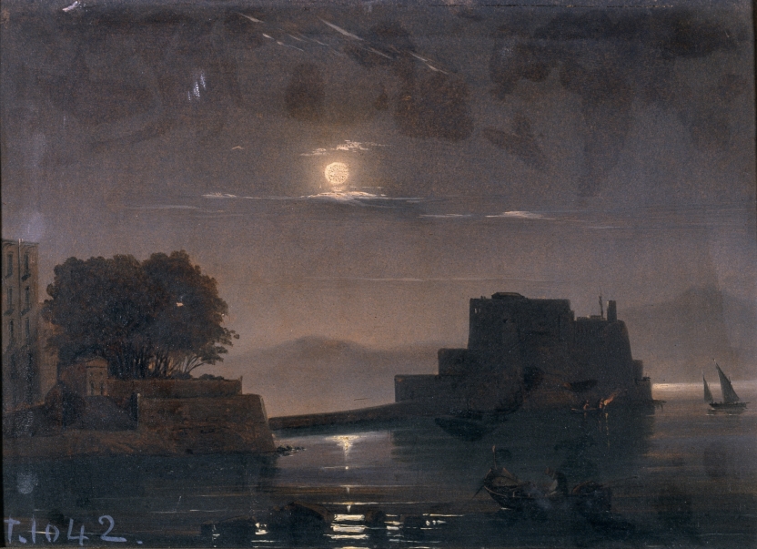Imagen de la obra: "Marina (Castel dell'Ovo, en Nápoles)"