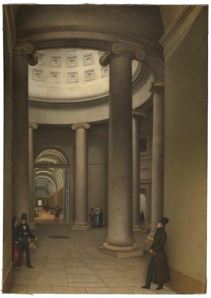 Interior de la rotonda del Museo del Prado