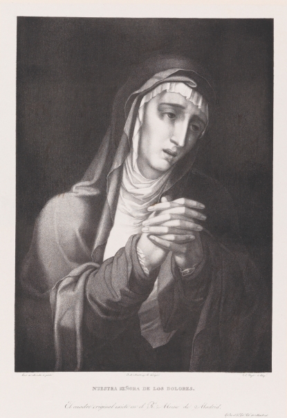 Imagen de la obra: "La Virgen de los Dolores"