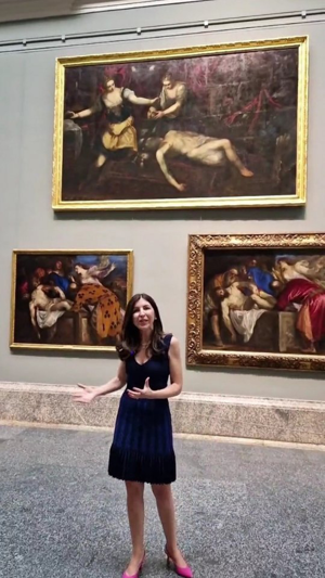 El Prado en femenino: “Judit y Holofernes”, de Domenico Tintoretto