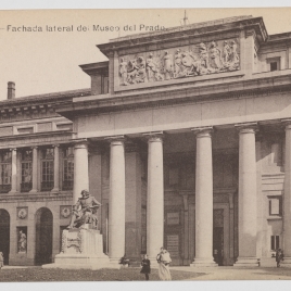 Museo del Prado, vista de la fachada oeste o de Velázquez