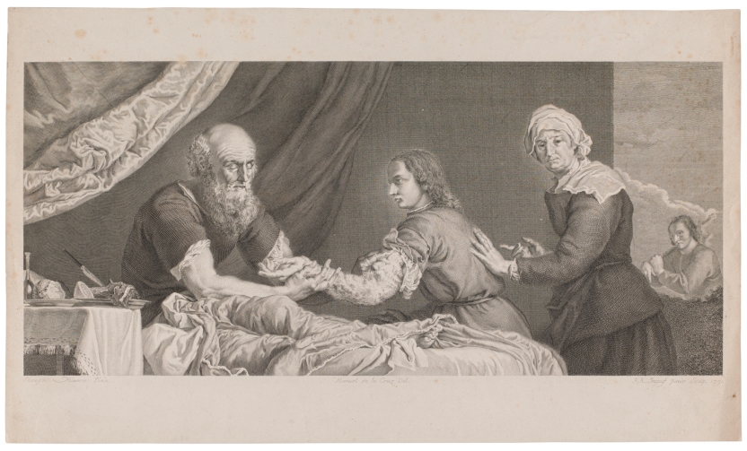 Imagen de la obra: "Isaac y Jacob"