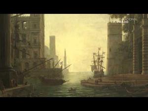 Obras comentadas: El embarco de Santa Paula Romana, de Claudio de Lorena