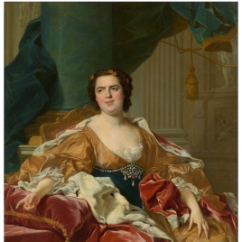 Louise-Élisabeth de Borbón, 'Madame Infante', esposa de Felipe de Borbón y Farnesio, duque de Parma