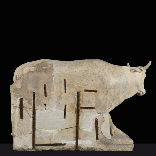 Vaca en altorrelieve