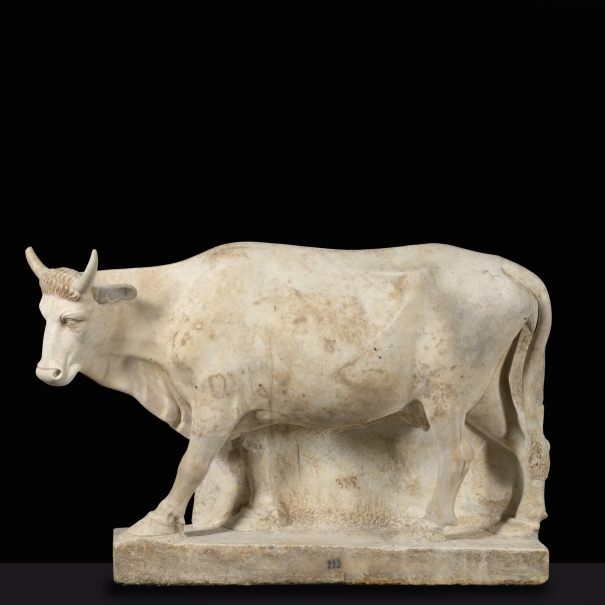Vaca en altorrelieve
