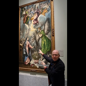 Jerry Saltz en el Prado: “La Anunciación” del Greco, entre 1597 y 1600