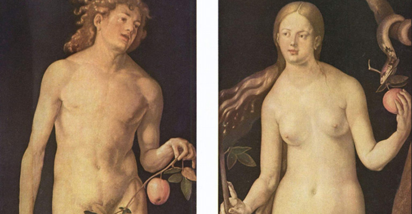 <em>Adán y Eva</em>, Alberto Durero, comentado por Gerardo Rueda