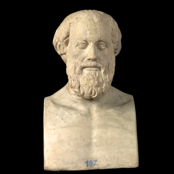 Image of the artwork: "Portrait said to be of Lycurgus"