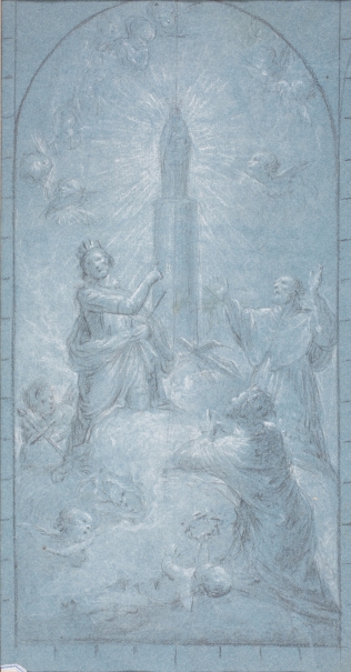 Image of the artwork: "Our Lady of the Pillar and Saints"