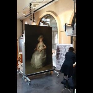 La restauración de "La condesa de Chinchón" de Goya