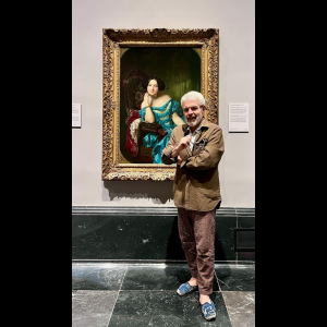 La condesa de Vilches, con Lorenzo Caprile