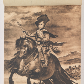 El príncipe Baltasar Carlos, a caballo