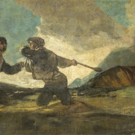 Duel with Cudgels, or Fight to the Death with Clubs