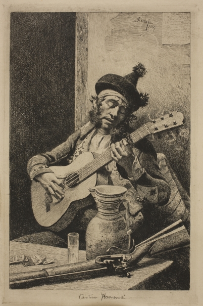 Imagen de la obra: "Cantaor flamenco"