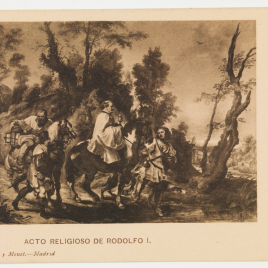 Acto de devoción de Rodolfo I de Habsburgo