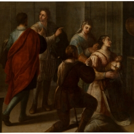 Saint Didacus resuscitating two Children