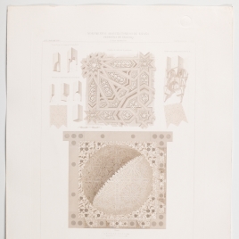 Cúpula del pabellón del Patio de los Leones de la Alhambra de Granada