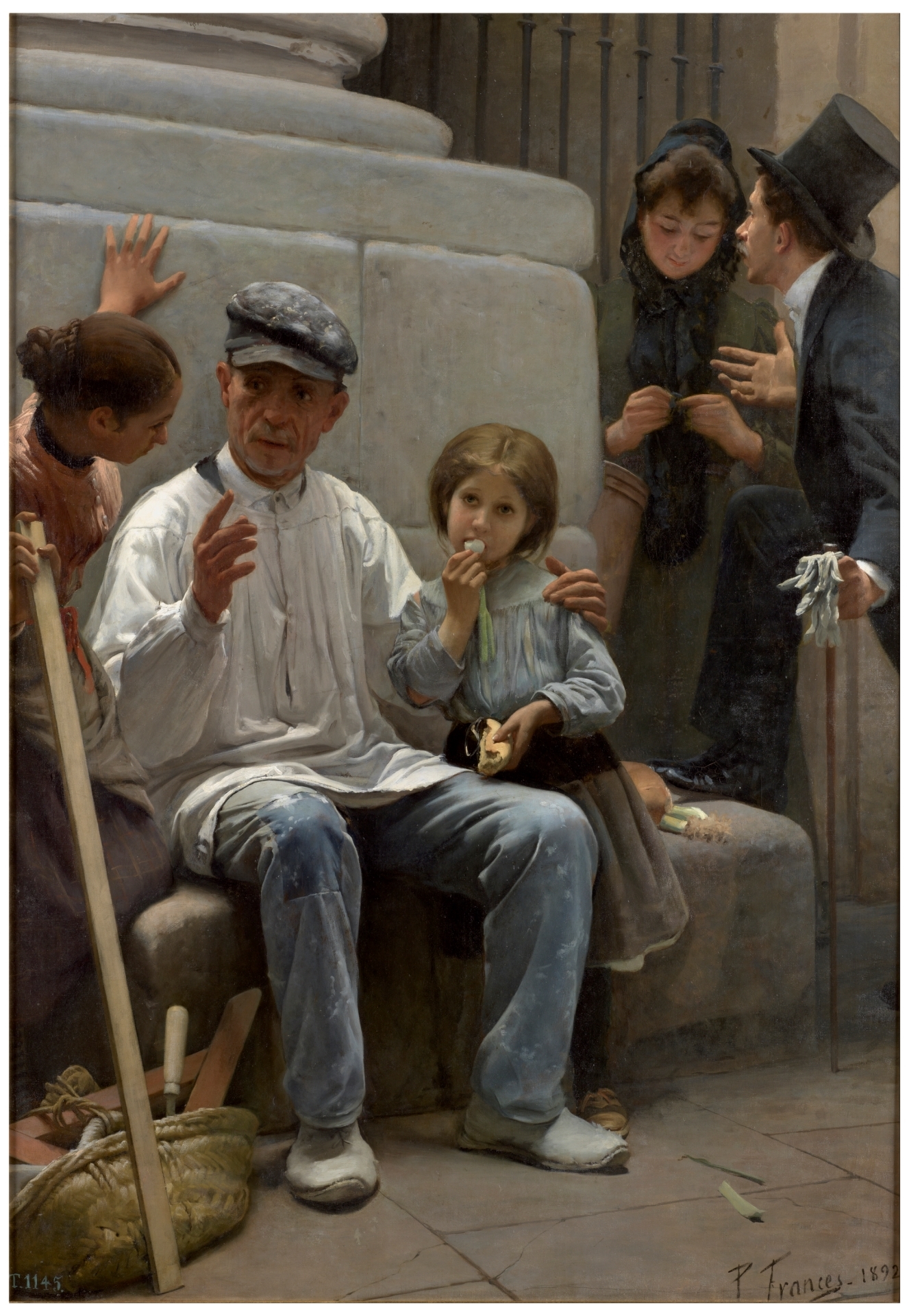 El consejo del padre - Colección - Museo Nacional del Prado