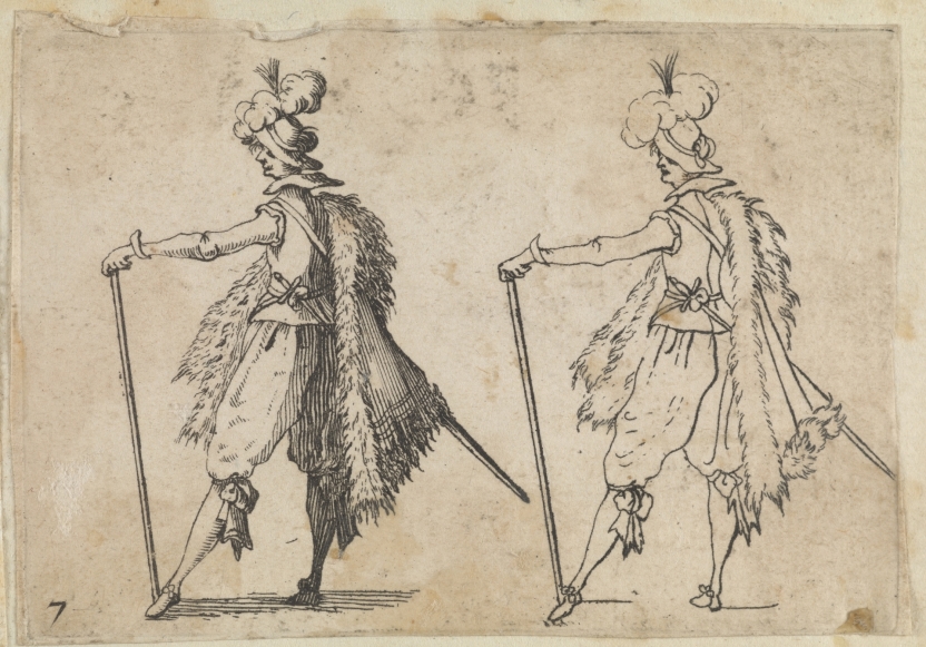 Imagen de la obra: "Gentilhombre con bastón"