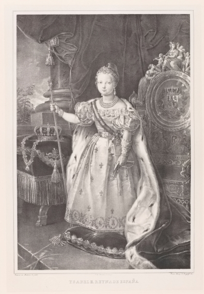 Imagen de la obra: "Isabel II niña"