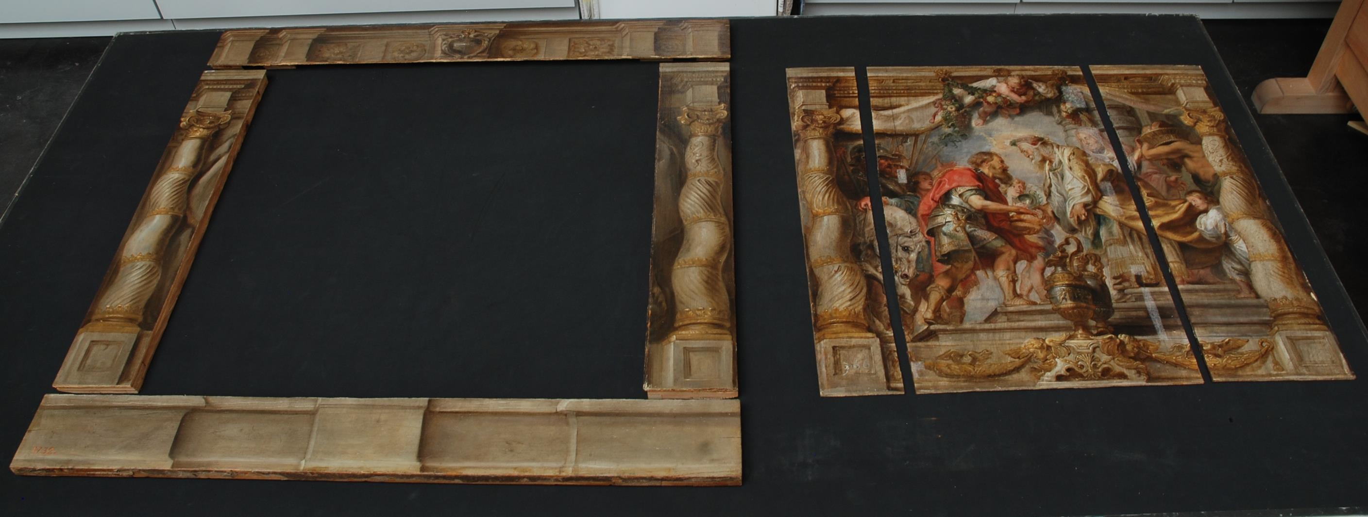 The restoration of the pictorial surfaces