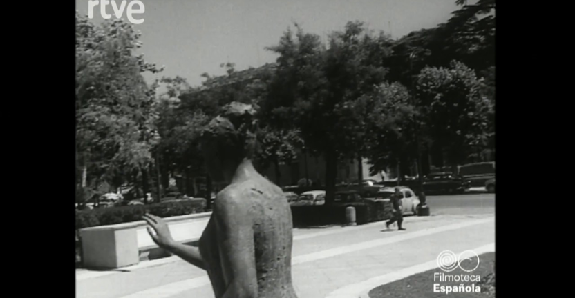 Inauguración del Monumento a Eugenio D´Ors