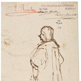 Caballero del siglo XVI / Dos apuntes de caballero del siglo XVI
