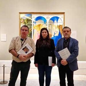 Imagen de  Nuevo libro táctil de “La Anunciación” de Fra Angelico