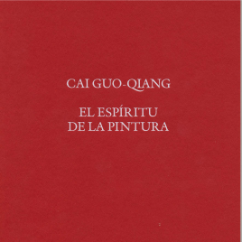 Invitación para el acto de presentación de la exposición "El espíritu de la pintura Cai Guo-Quiang en el Prado"
