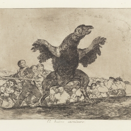El buitre carnívoro