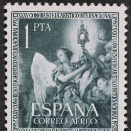 Serie de sellos XXXV Congreso Eucarístico de Barcelona