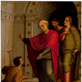 San Pedro curando al paralítico