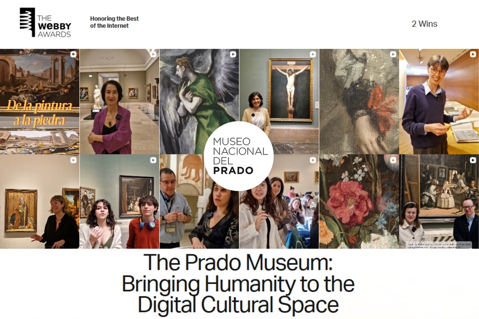 El Museo Nacional del Prado recibe dos ‘oscar’ de Internet por su liderazgo en redes sociales