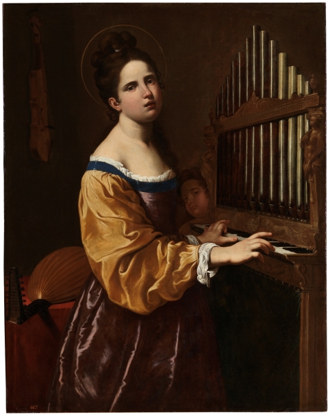 Saint Cecilia - The Collection - Museo Nacional del Prado