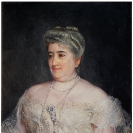 Purificación Fontán, marquesa viuda del Pazo de la Merced