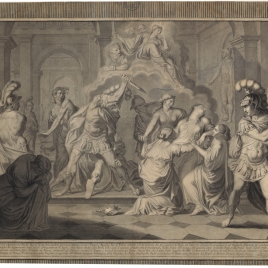 Muerte de Egisto y Clitemnestra