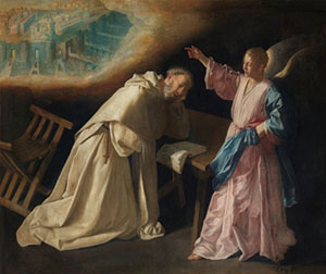Visión de san Pedro Nolasco, Zurbarán