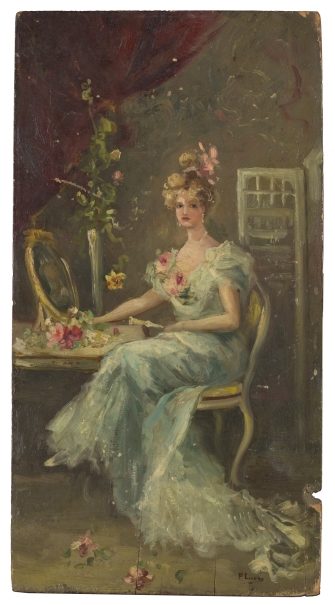 Señora sentada