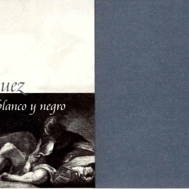 Invitación para la inauguración de la exposición "Velázquez en blanco y negro"