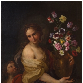 La diosa Flora Colección Museo Nacional del Prado