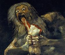 Saturno devorando a un hijo